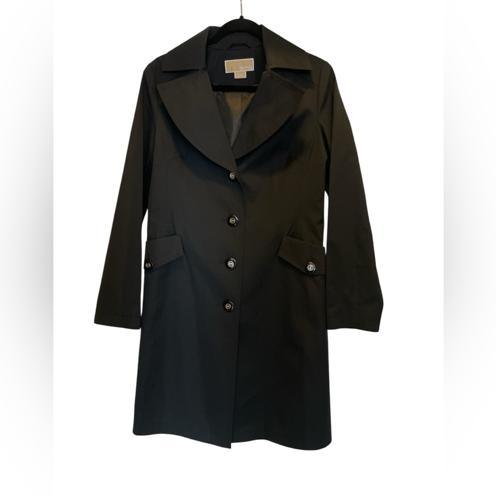 Michael Kors Black Trench Coat